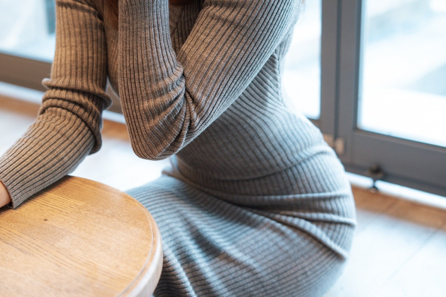 Tight knit dress