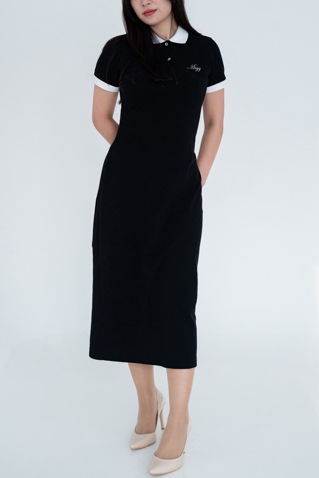 Slim-fit Polo Dress
