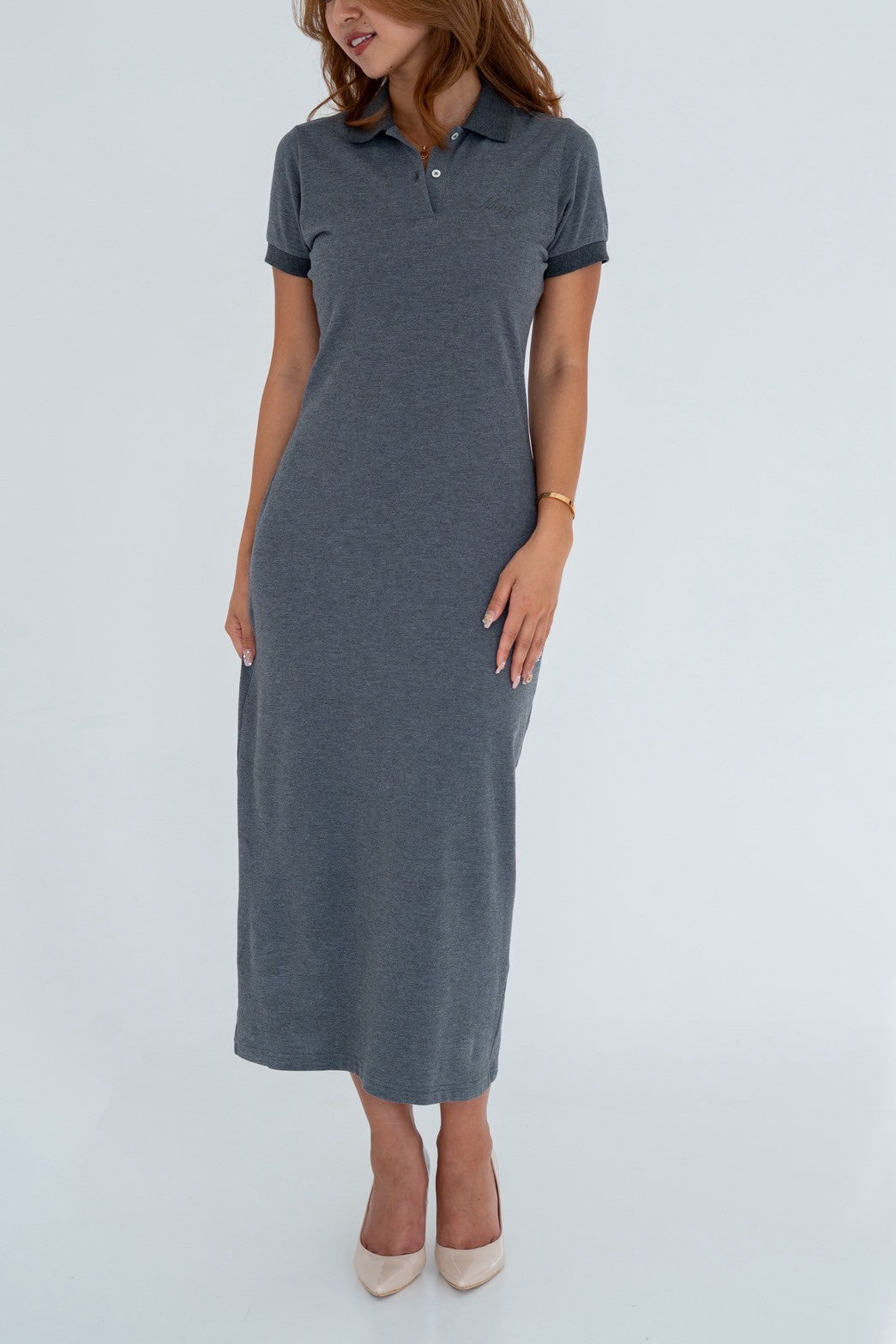 Slim-fit Polo Dress