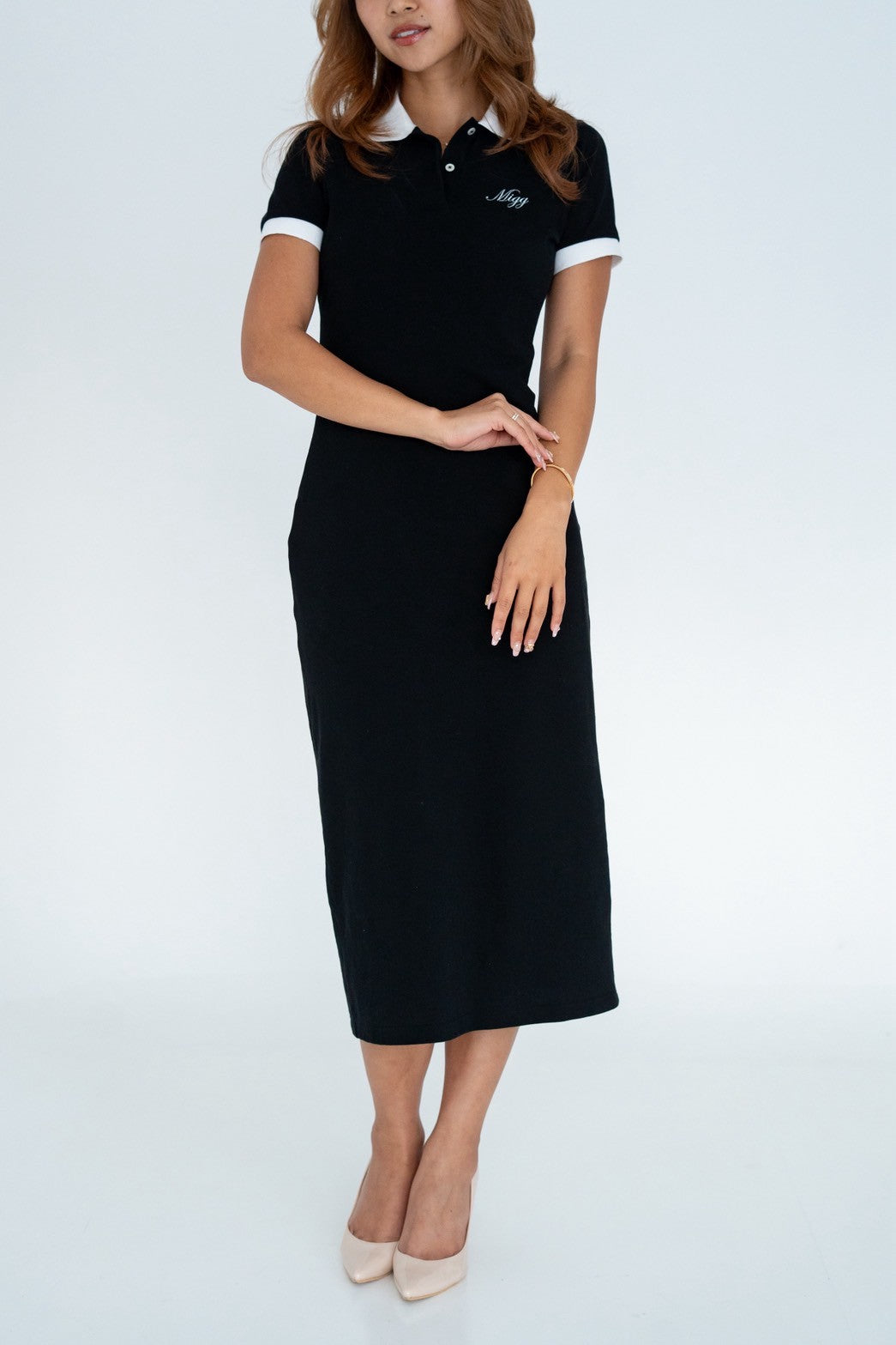 Slim-fit Polo Dress
