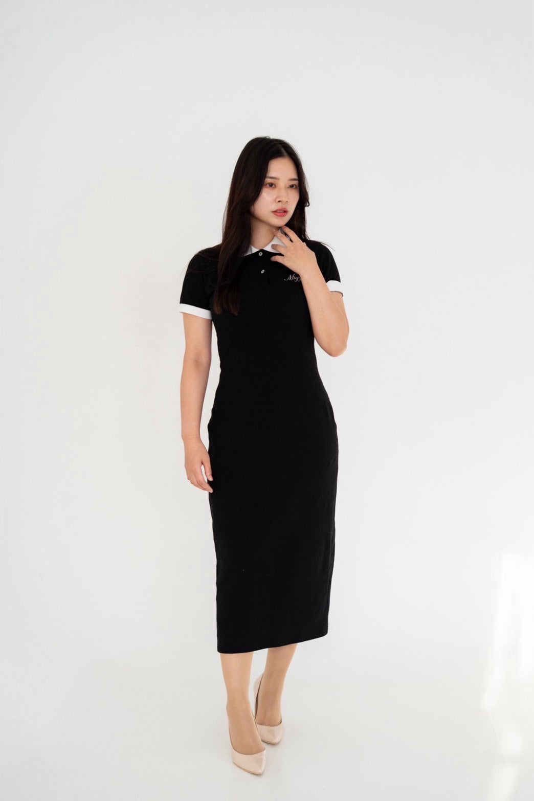 Slim-fit Polo Dress