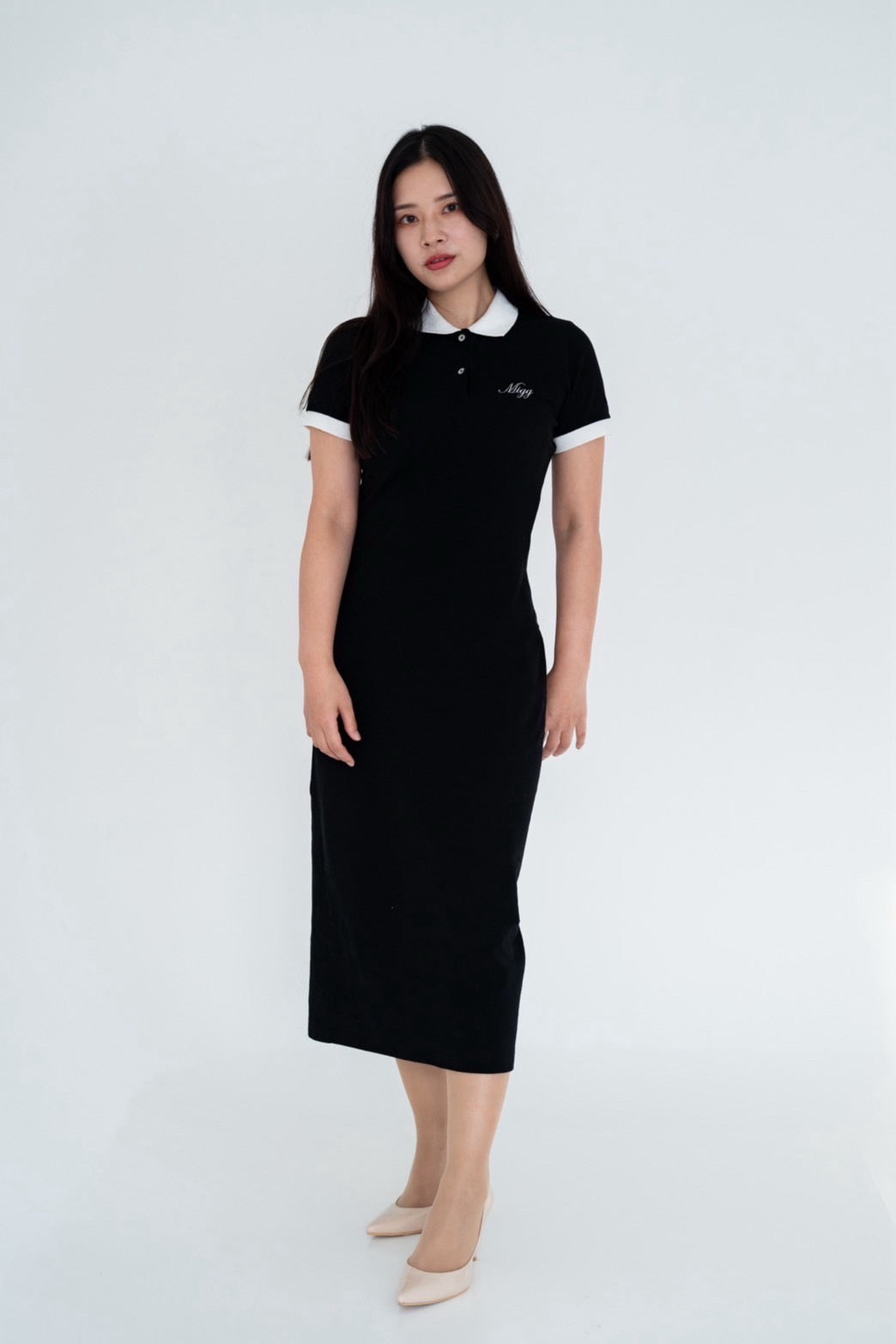 Slim-fit Polo Dress
