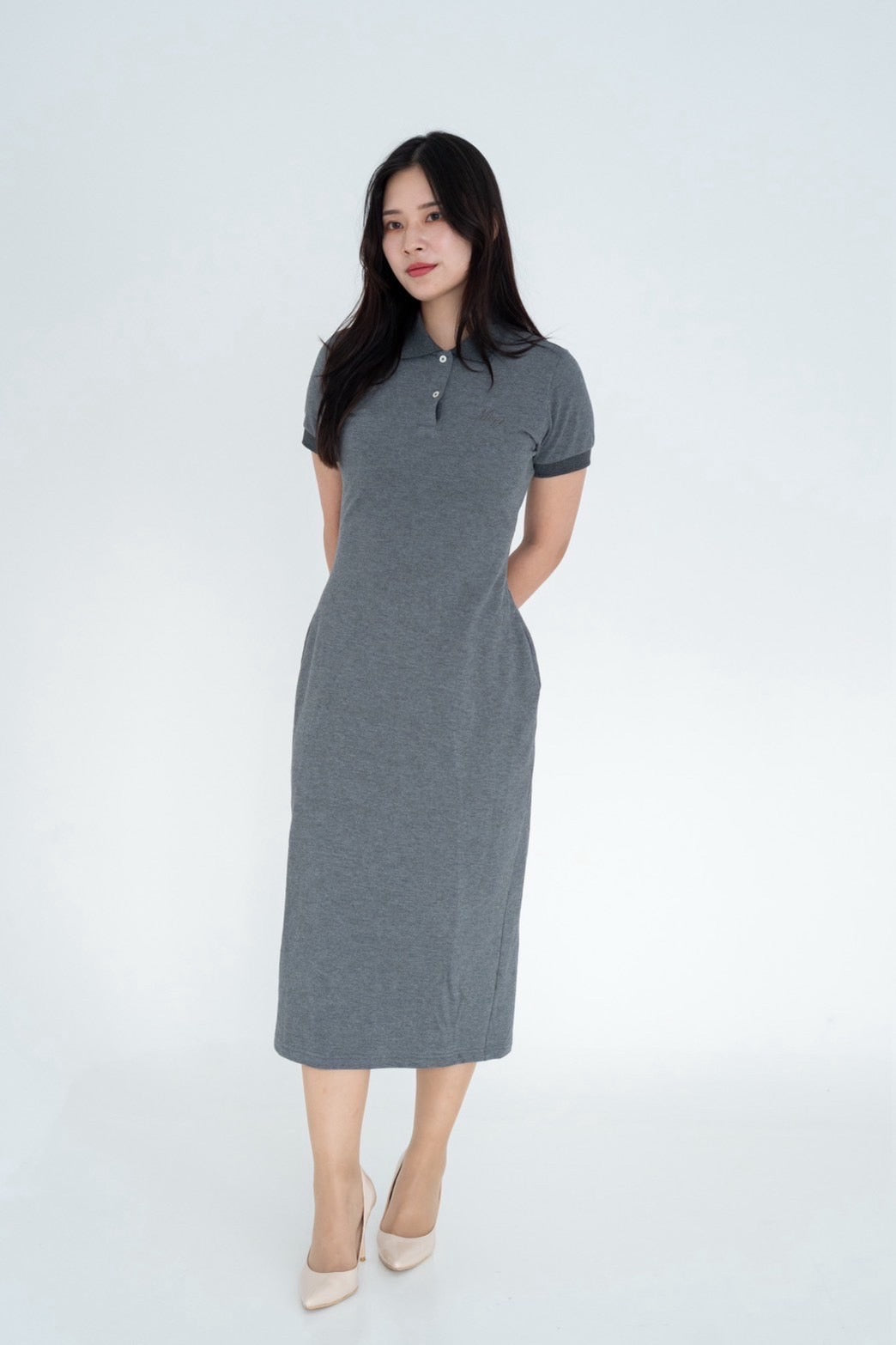 Slim-fit Polo Dress