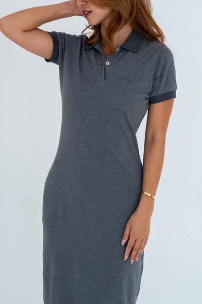 Slim-fit Polo Dress